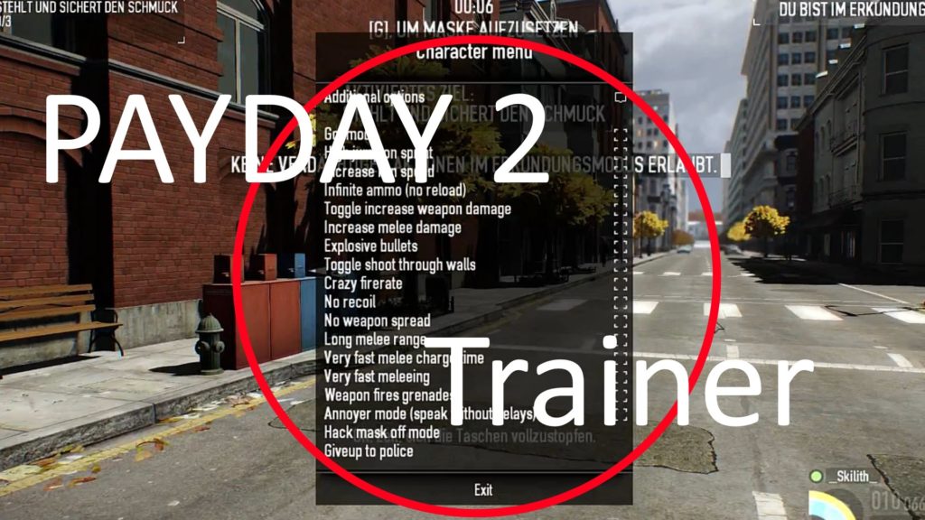 payday 2 trainer steam